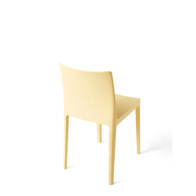 HAY Office Pair of Élémentaire Chairs Light Yellow