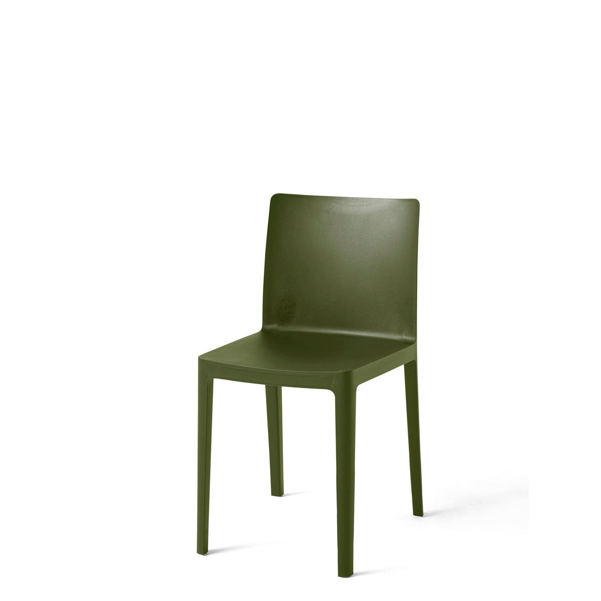 HAY Office Pair of Élémentaire Chairs Olive Green