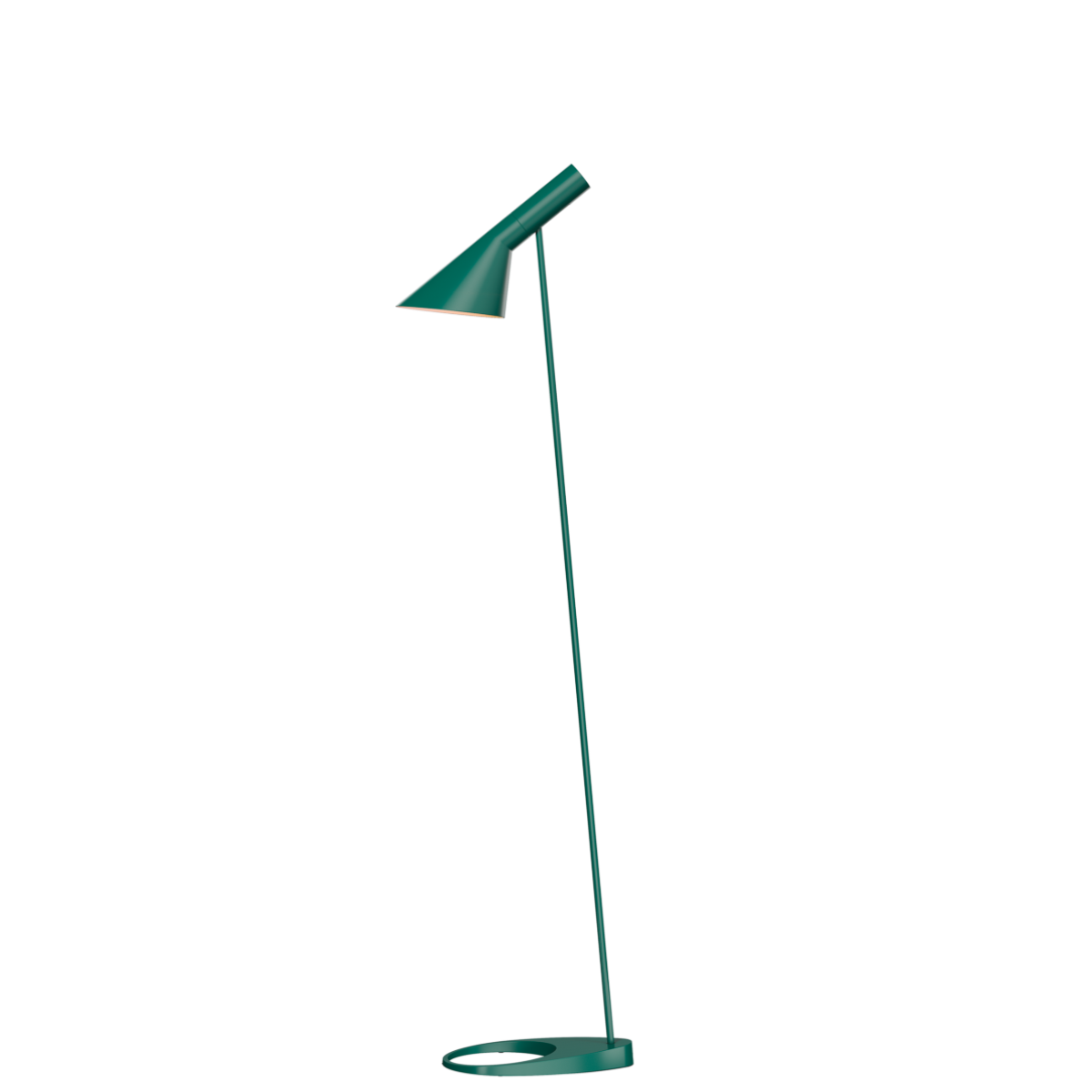 Louis Poulsen AJ Floor Lamp by Arne Jacobsen Dark Green