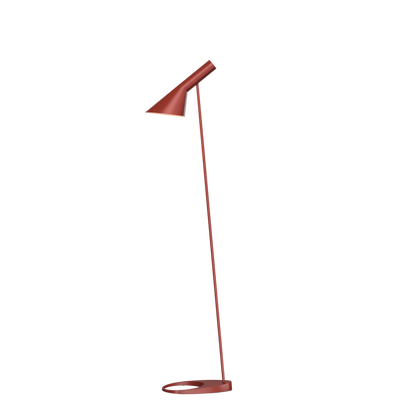 Louis Poulsen AJ Floor Lamp by Arne Jacobsen Rusty Red