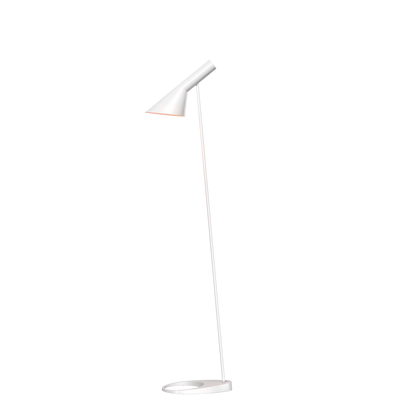 Louis Poulsen AJ Floor Lamp by Arne Jacobsen White