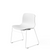 HAY About A Chair AAC 08 White Stackable Chair with White Powder Coated Base