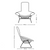 Dimensions for Knoll Bertoia Bird Lounge Chair