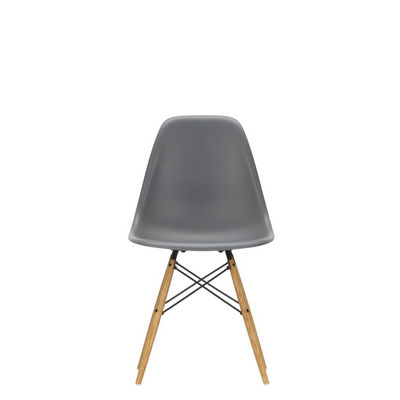 Vitra Eames DSW Plastic Side Chair Granite Grey 56
