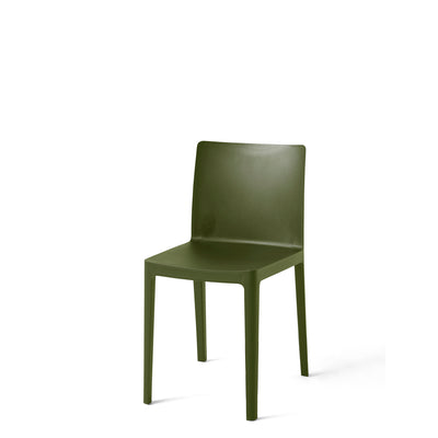 HAY Office Pair of Élémentaire Chairs Olive Green