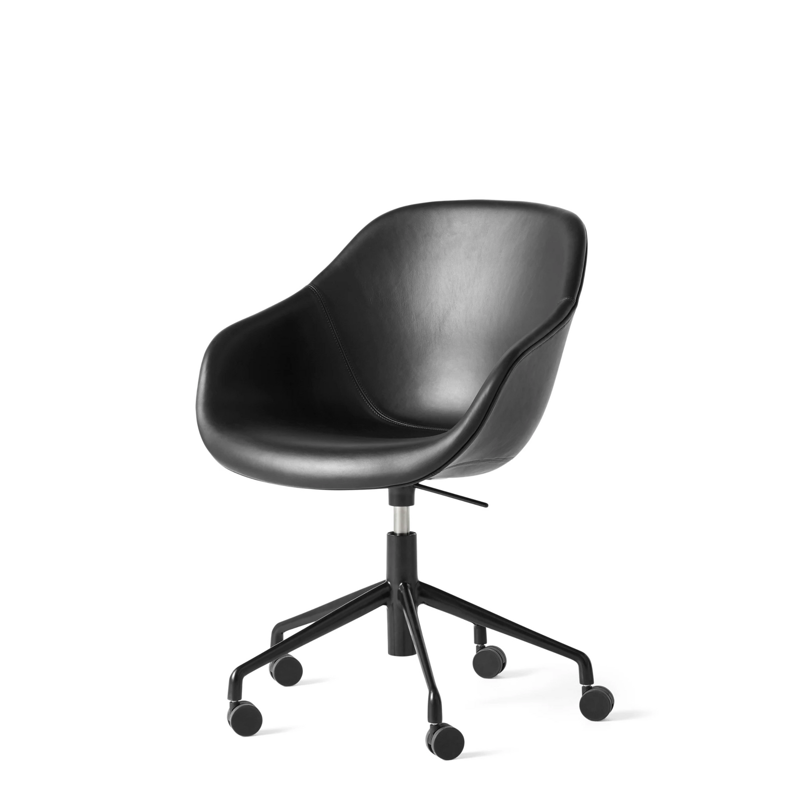 HAY AAC 153 Black Leather Home Office Task Chair