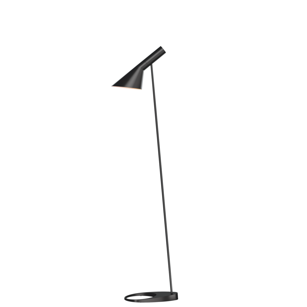 Louis Poulsen AJ Floor Lamp by Arne Jacobsen Black