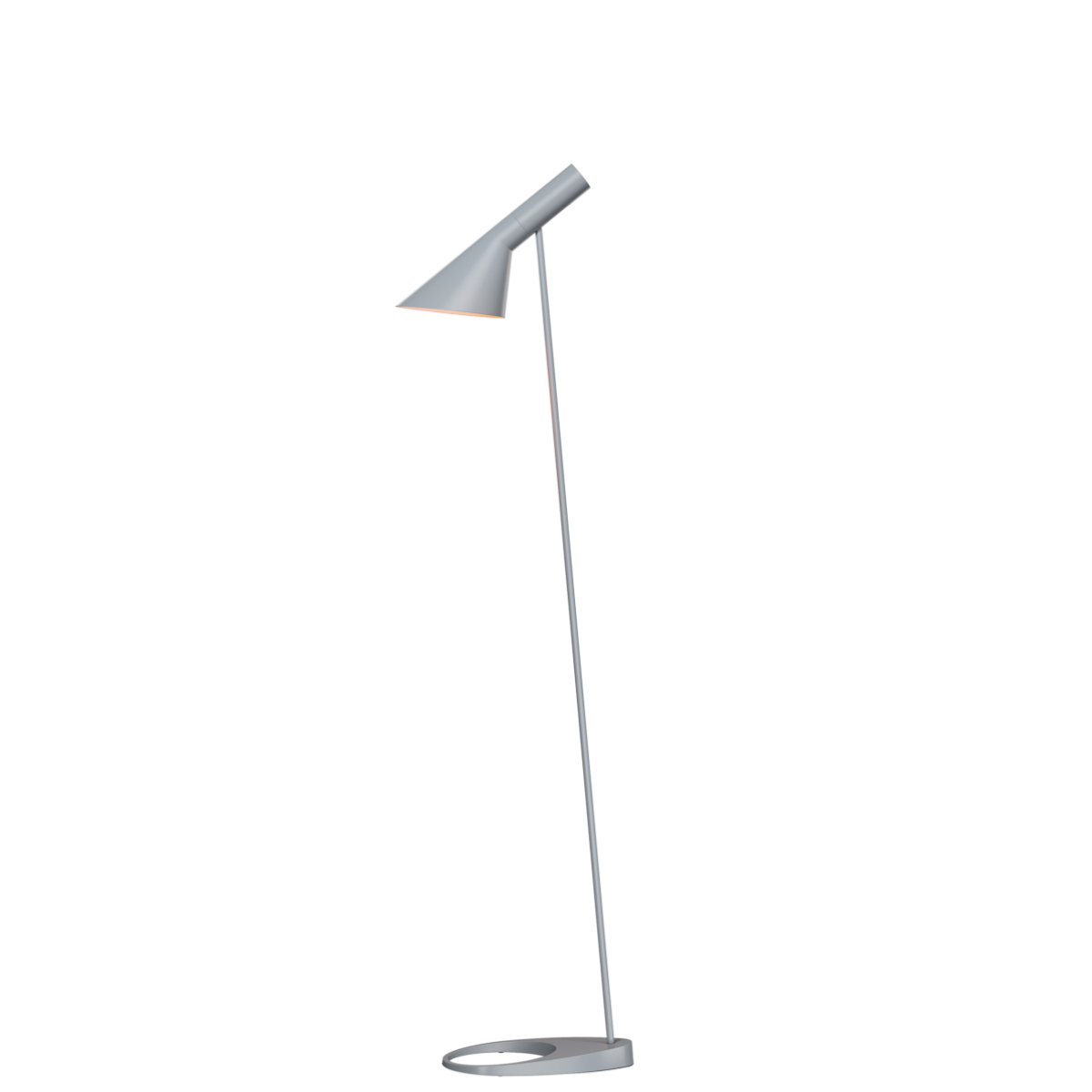 Louis Poulsen AJ Floor Lamp by Arne Jacobsen Light Grey