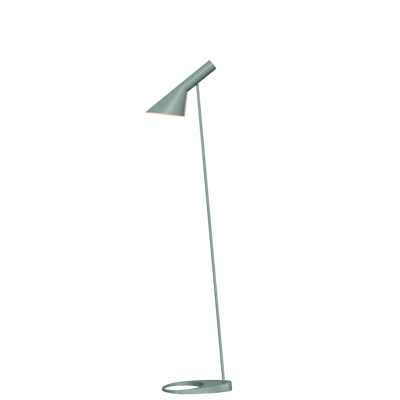 Louis Poulsen AJ Floor Lamp by Arne Jacobsen Pale Petroleum