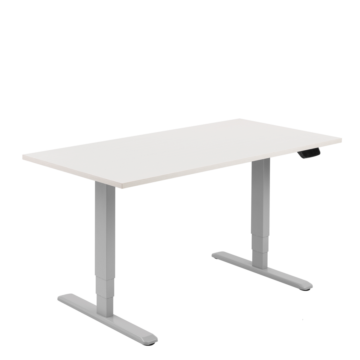 Sky Grey Office Electric Sit Stand Desk