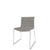 Arper Catifa 46 Stackable Chair Cloud 0242 with Chrome Base