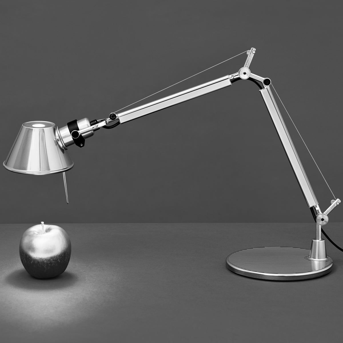 Artemide Office Aluminium Tolomeo Table Light with Presence Detector