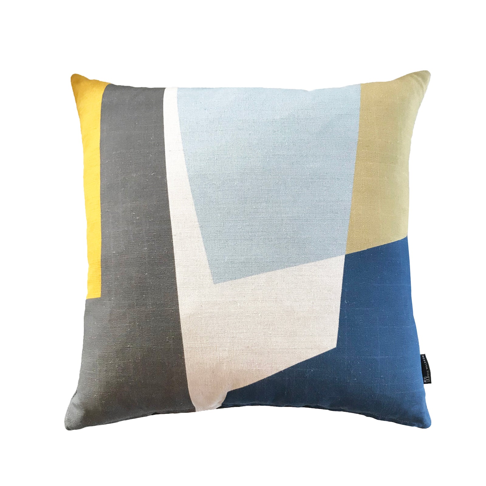 Eve Waldron Design Office Cushion Blue Windows 500 x 500mm