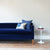 Eve Waldron Design Office Cushion Blue Window 470 x 310mm