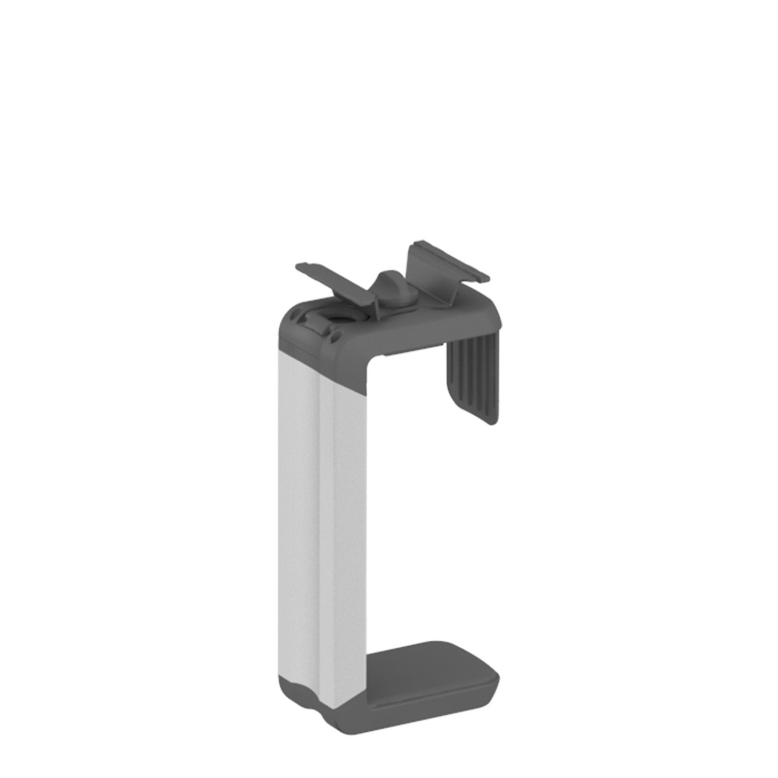 Elite CPU Holder Black and Brushed Aluminium 