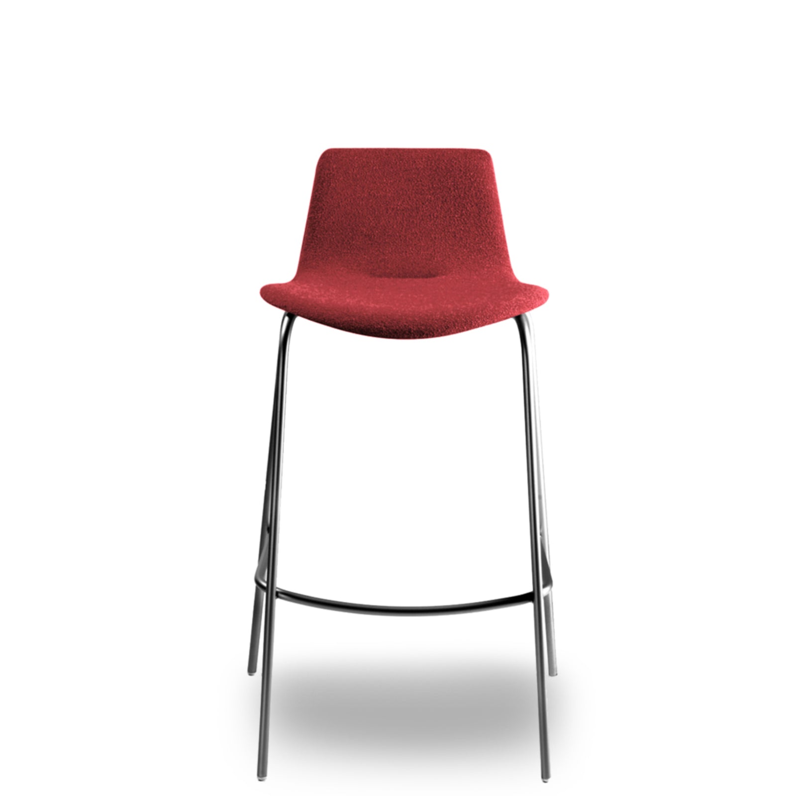 New Design Group Coffee Stool Fully Upholstered High Back Handcross CUZ63