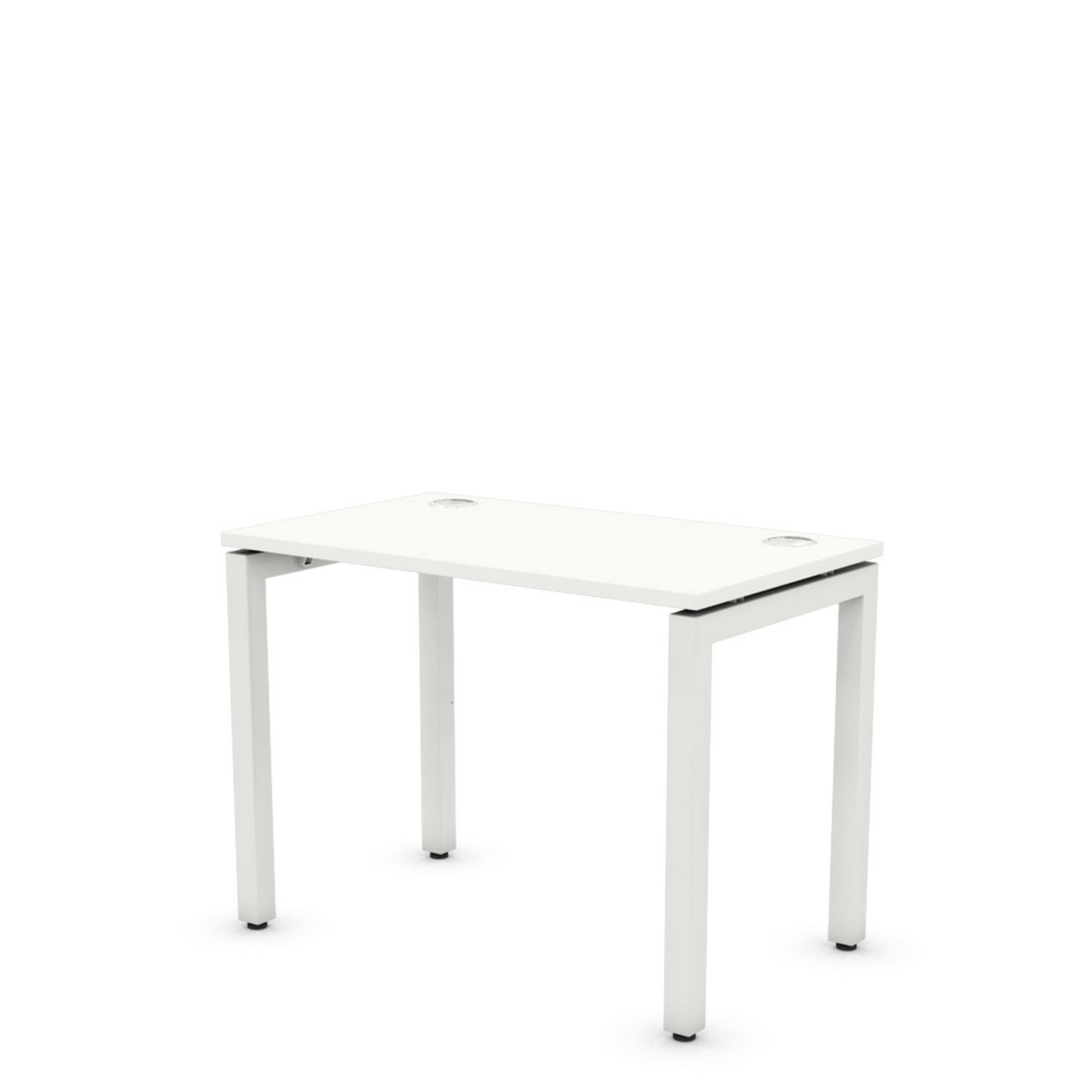 White 1000mm Rectangular Small Desk Office Desk Computer Desk Study Work Desk