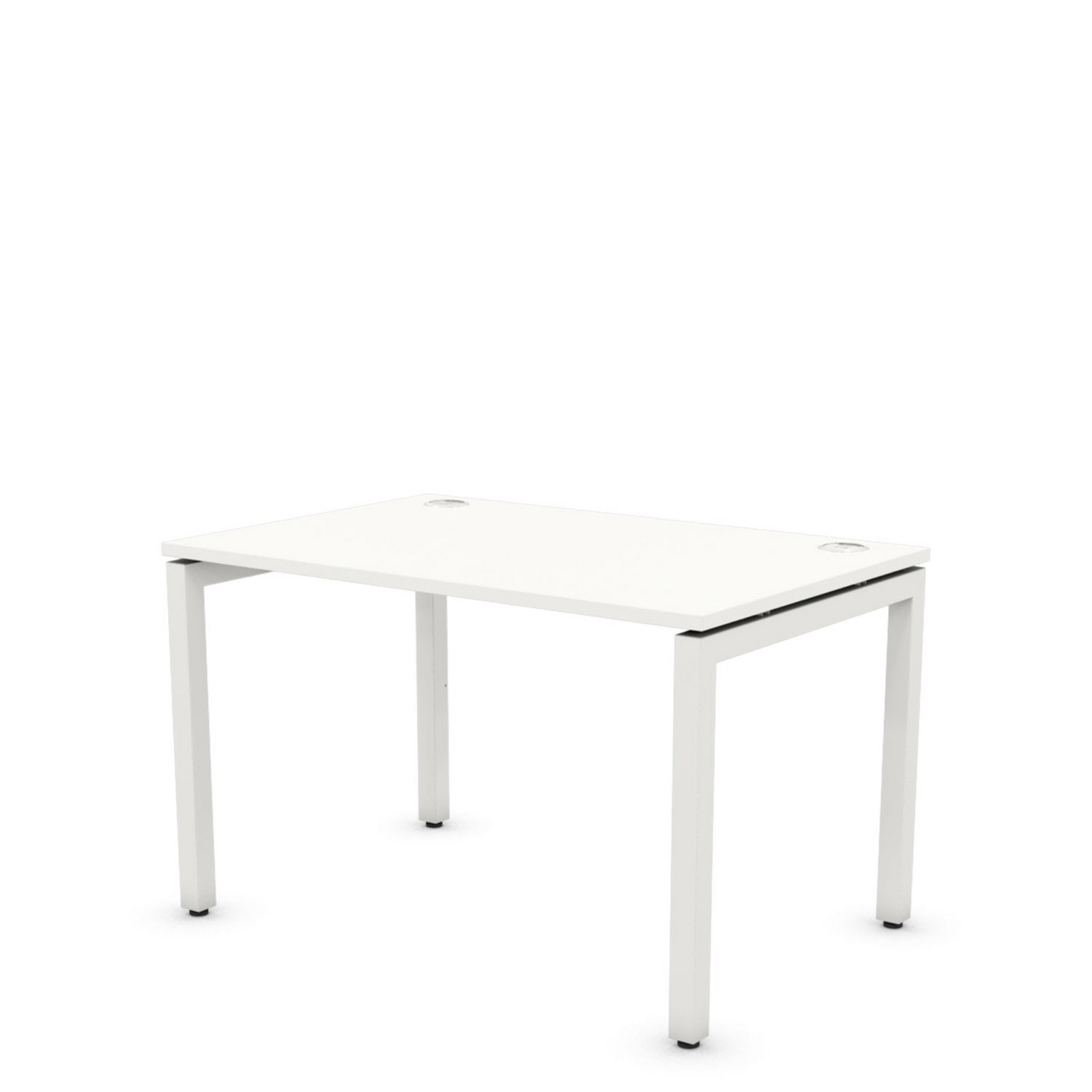 1200mm Small White Office Computer Desk