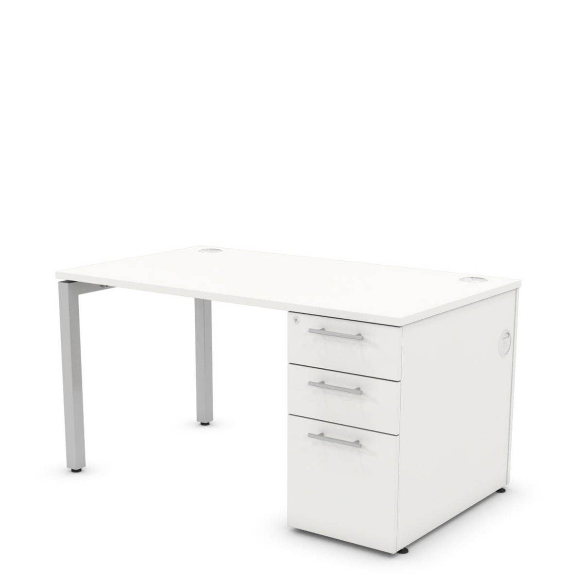 Desk with Drawers RH