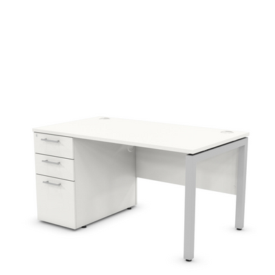Desk with Drawers LH