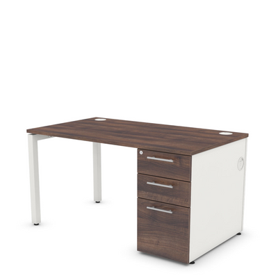 Desk with Drawers RH