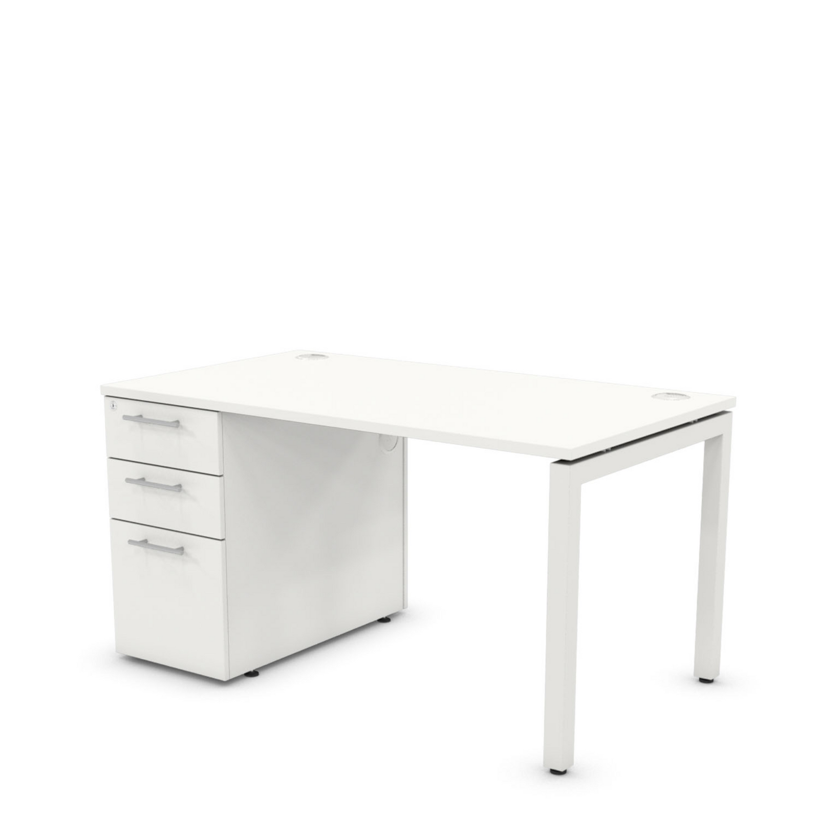 Desk with Drawers LH