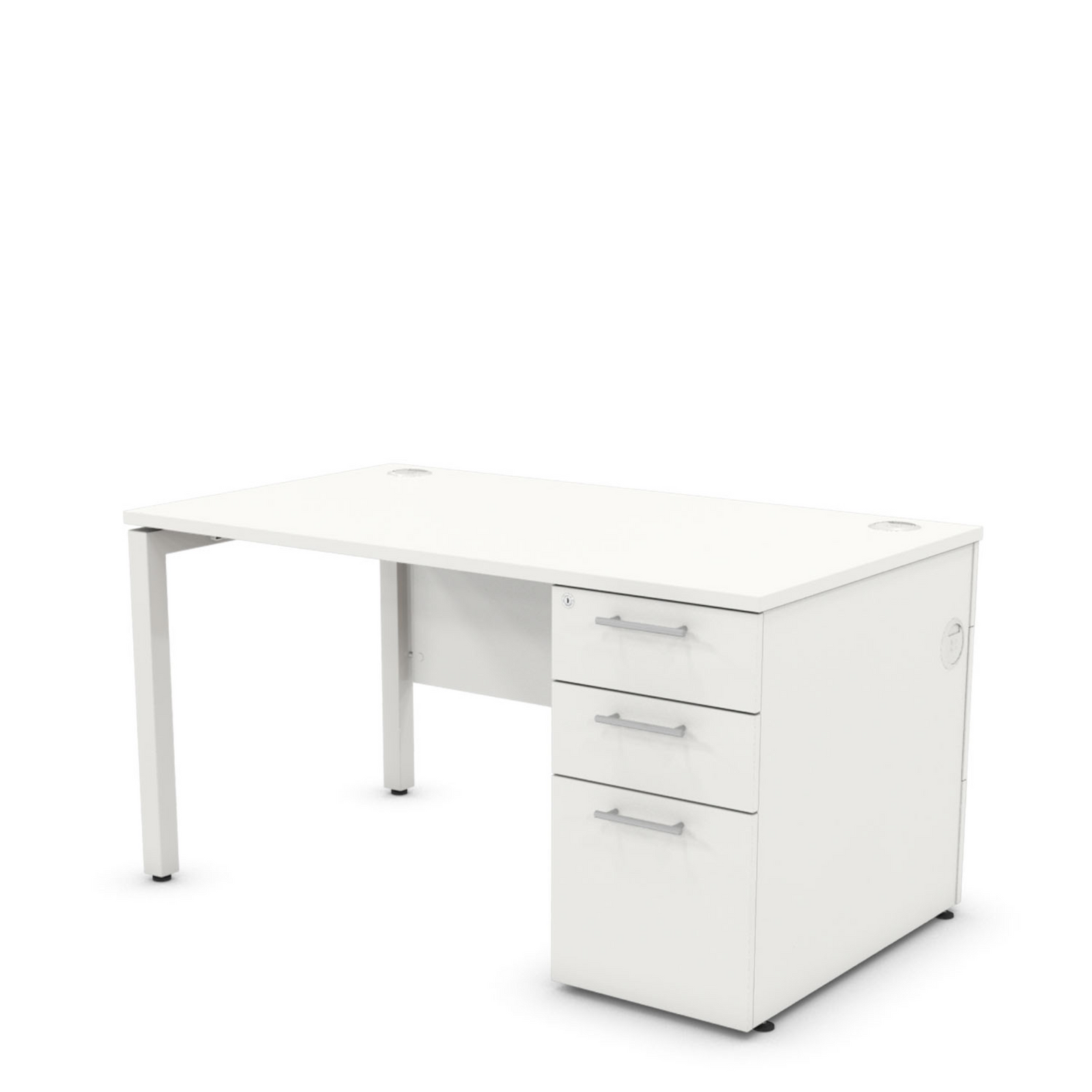 Desk with Drawers RH
