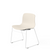 HAY About A Chair AAC 08 Cream White Stackable Chair with White Powder Coated Base