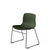 HAY About A Chair AAC 08 Green Stackable Chair with Black Powder Coated Base