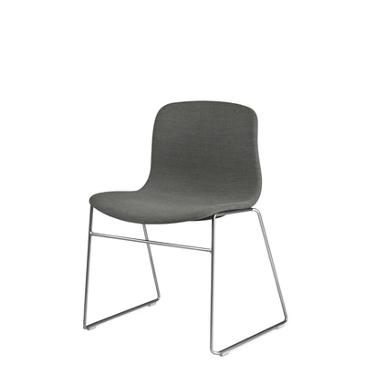 HAY About A Chair AAC 09 Steelcut Trio 0153 Stackable Chair with Stainless Steel Base