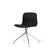 HAY About A Chair AAC11 Black Steelcut Trio 190 Chair with Polished Aluminium Base