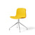 HAY About A Chair AAC11 Yellow Steelcut Trio 0446 Chair with Polished Aluminium Base