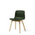 HAY About A Chair AAC12 Green Chair with Matt Lacquered Solid Oak Frame