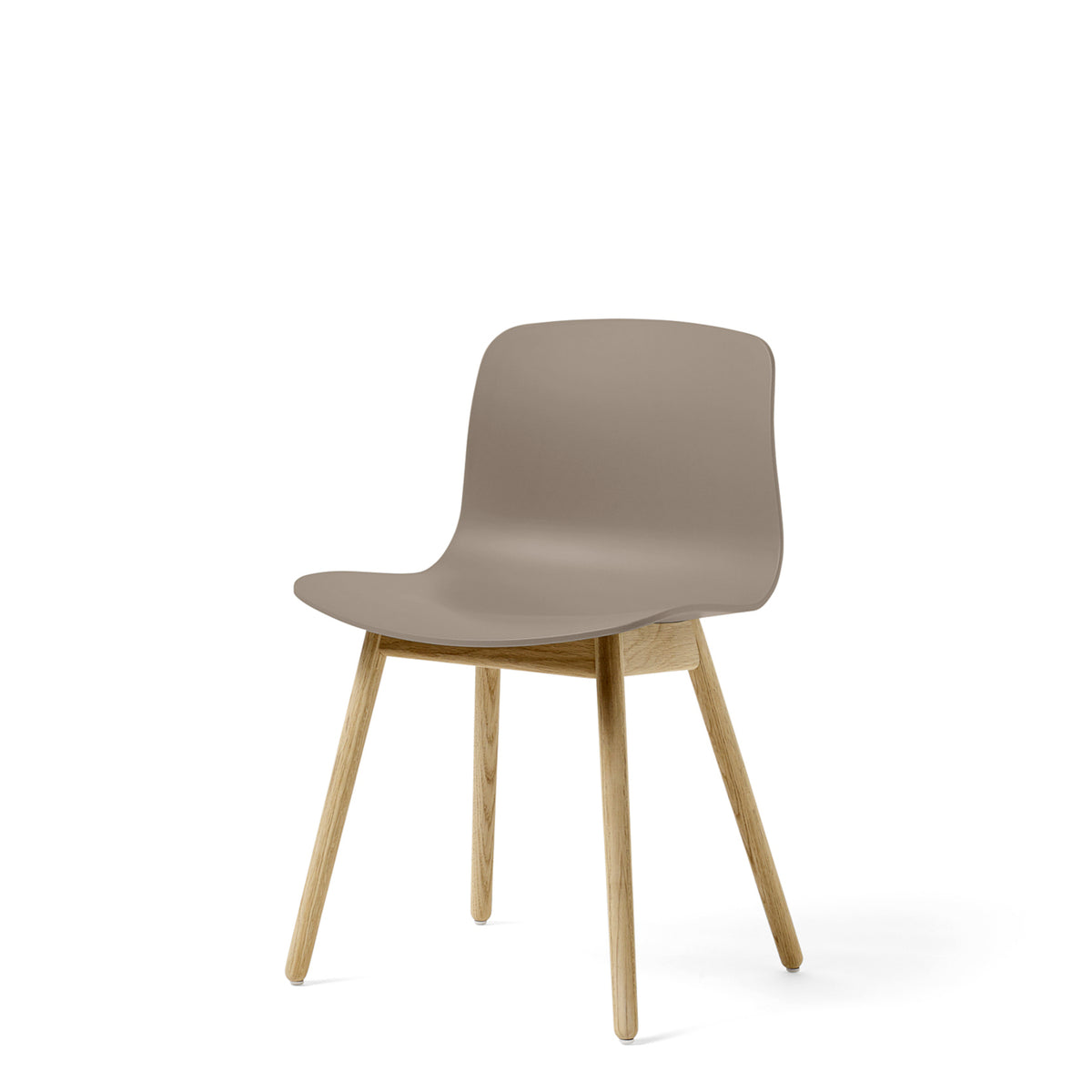 HAY About A Chair AAC12 Khaki Chair with Matt Lacquered Solid Oak Frame
