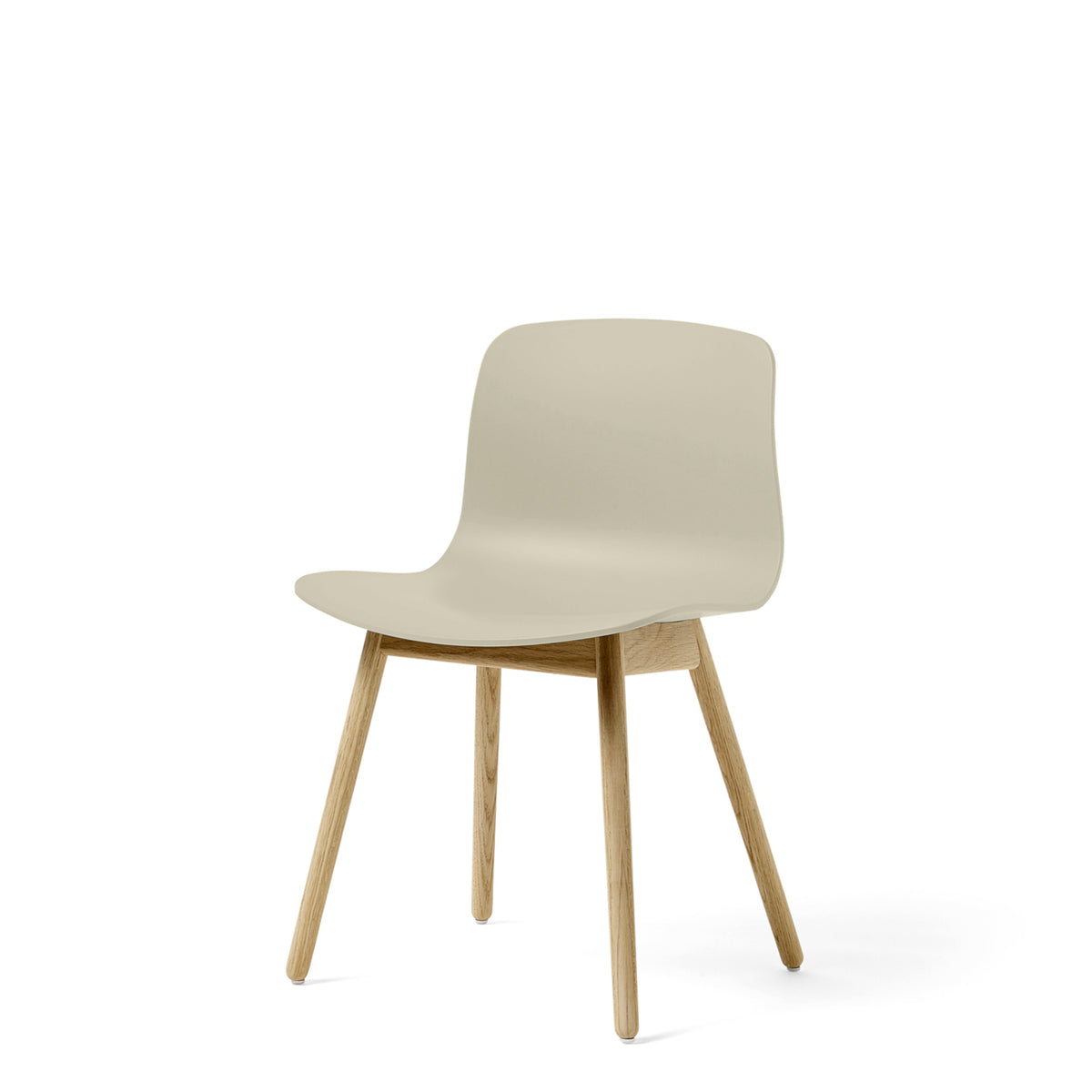 HAY About A Chair AAC12 Pastel Blue Chair with Matt Lacquered Solid Oak Frame