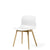 HAY About A Chair AAC12 White Chair with Matt Lacquered Solid Oak Frame