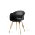 HAY About A Chair AAC22 Black with Matt Lacquered Oak Base