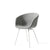 HAY Office About a Chair AAC27, Fabric Upholstery Hallingdal with White Base