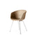 HAY Office About a Chair AAC27, Leather Upholstery Silk Leather with Chrome Base