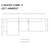 Dimensions for HAY Office Mags Soft Leather Sofa