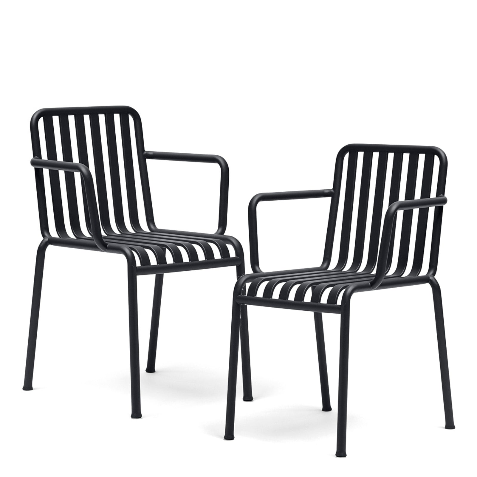 HAY Pair of Palissade Armchairs Office Anthracite