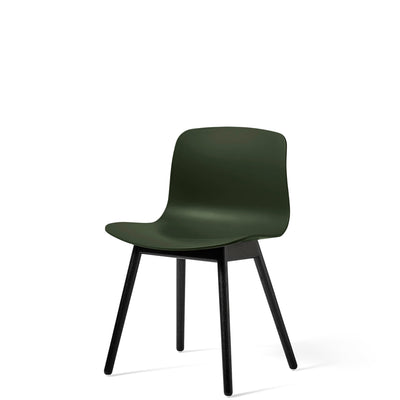 HAY About A Chair AAC12 Green with Black Stained Solid Oak Frame