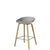 HAY About A Stool AAS32 750mm Concrete Grey with Matt Lacquered Oak Base
