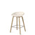 HAY About A Stool AAS32 750mm Cream White with Matt Lacquered Oak Base