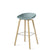 HAY About A Stool AAS32 850mm Dusty Blue Matt Lacquered Oak Base