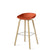HAY About A Stool AAS32 850mm Orange Matt Lacquered Oak Base