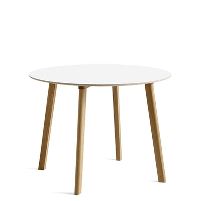 HAY Deux 220 Cafe Table Pearl White