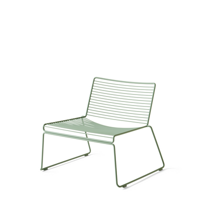 HAY Pair of Hee Lounge Chairs Fall Green Hee Office