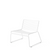 HAY Pair of Hee Lounge Chairs White Hee Office