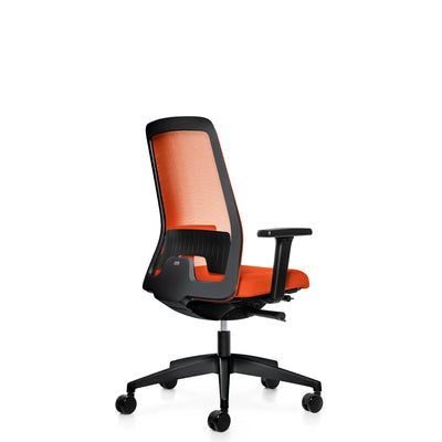 Interstuhl EVERYIS1 Office Task Chair 172E Deep Orange